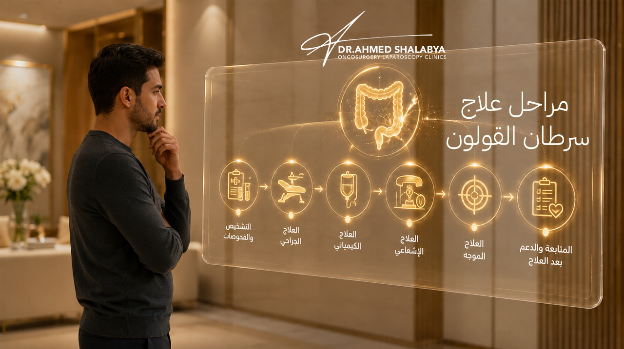 مراحل علاج سرطان القولون