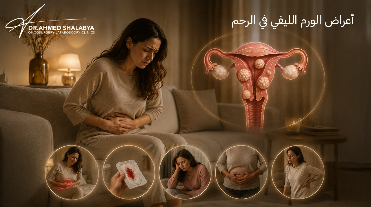 أعراض الورم الليفي في الرحم