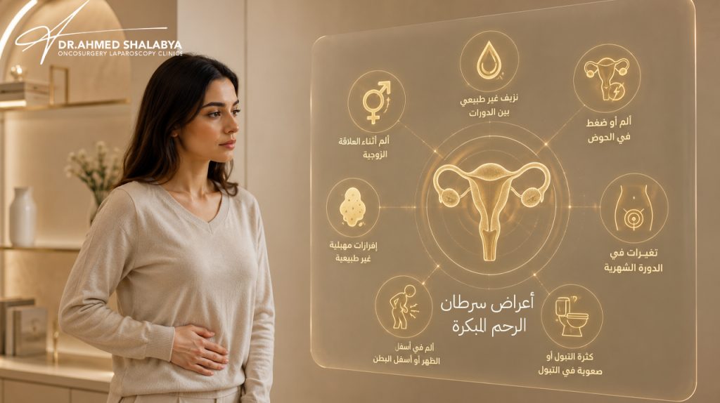 أعراض سرطان الرحم المبكرة