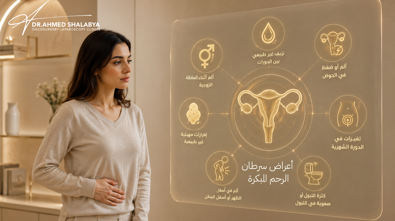 أعراض سرطان الرحم المبكرة
